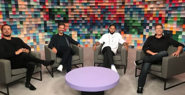 Elenco do programa Papo de Segunda 